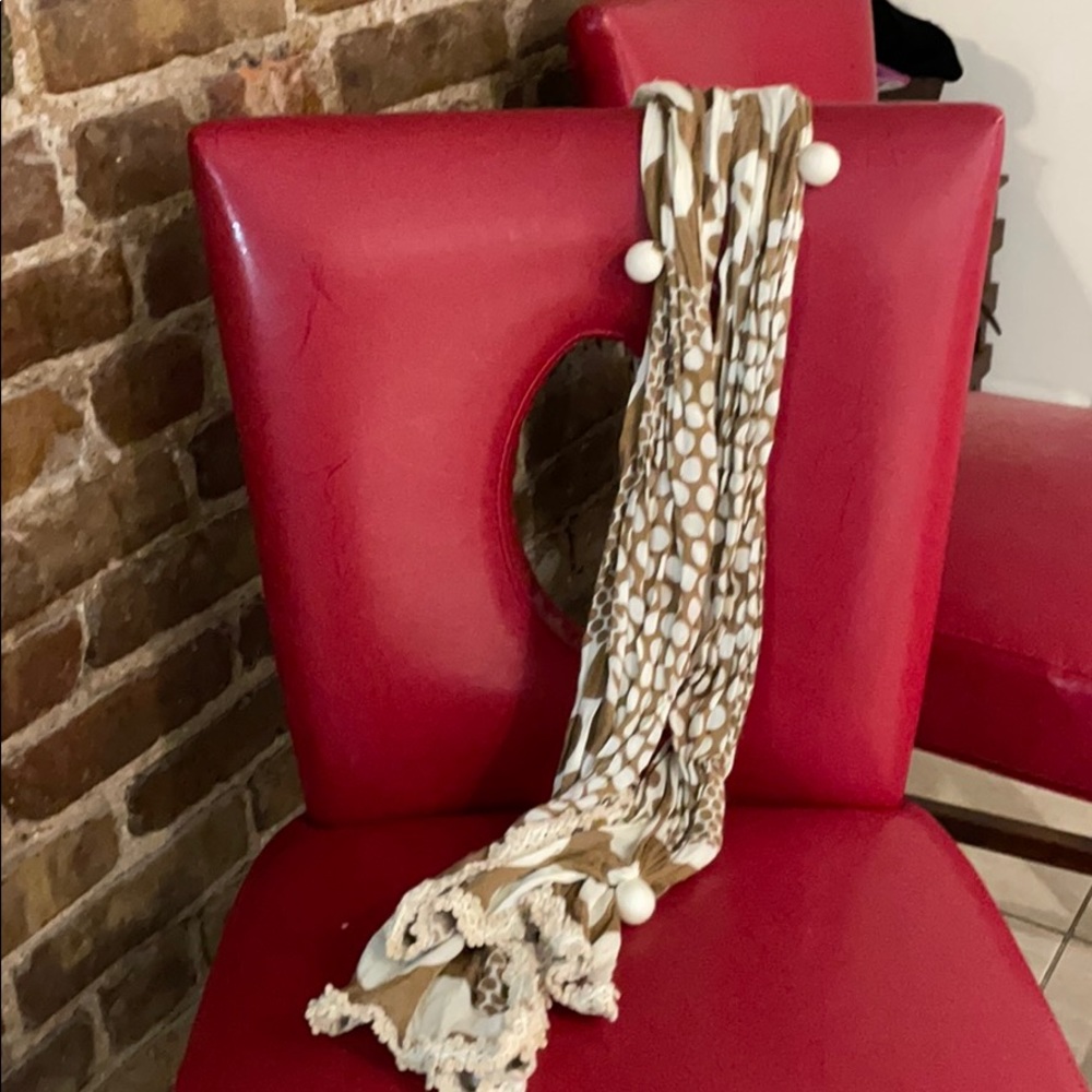 Unique Asian vintage scarf
